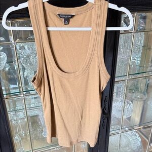 Banana Republic Camel Ribbed Tank